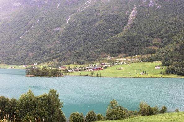 Blick von Flo auf unseren Campingplatz